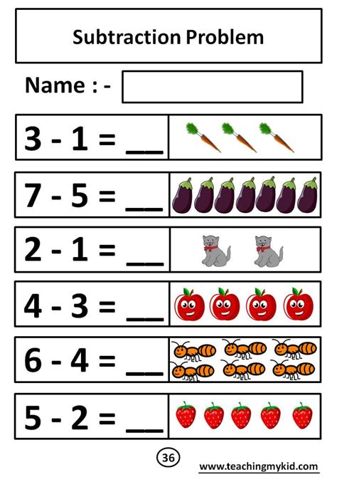 maths subtraction worksheets|Subtraction Worksheets .